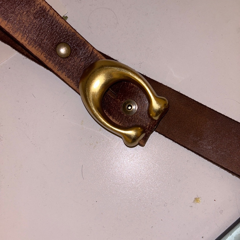 Real Coach belt buckle!